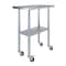 Amgood 18 in. x 30 in. Stainless Steel Table With Wheels AMG WT-1830-WHEELS - alternate 1
